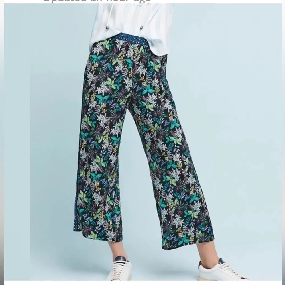 Anthropologie Ettitwa wide leg pants size small